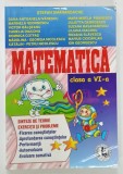 MATEMATICA , MANUAL , CLASA A VI -A de STEFAN SMARANDACHE ...ION GEORGESCU , ANII '2000 , PREZINTA URME DE UZURA
