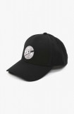 Alpha Industries șapcă de baseball din bumbac Nasa Cap culoarea negru, cu imprimeu 186903.03-black