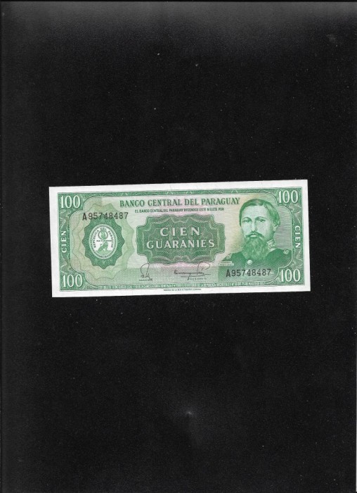 Paraguay 100 guaranies 1982 seria95748487