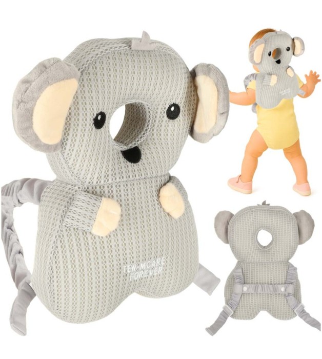Protector Reglabil pentru Cap, Perna Anticadere pentru Copii, Model Koala