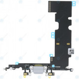 Conector de &icirc;ncărcare flex alb pentru iPhone 8 Plus