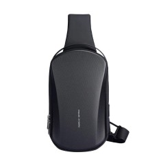 Geanta umar Mark Ryden, rezistenta la apa 30 X 18 X 10 X cm, port USB Negru foto