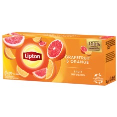Lipton ceai de grapfruit si portocala 20 plicuri
