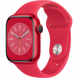 Cumpara ieftin Apple Watch Series 8 GPS + Cellular, 41mm, (PRODUCT)RED Aluminium Case, (PRODUCT)RED Sport Band