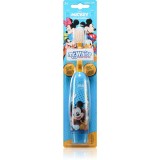 Disney Mickey&amp;Friends mr.White baterie pentru perie de dinti ultra moale pentru copii 3+ 1 buc
