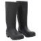 vidaXL Cizme de ploaie, negru, PVC, mărime 40