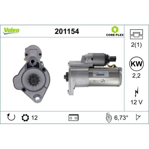 Valeo starter Valeo Core-Flex