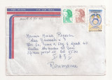 FD14 - Plic Circulat international Franta - Romania (Iasi ) , 1983