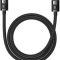 CABLU video Baseus High Definition Series, DisplayPort (T) la DisplayPort (T), 1.5m, rezolutie maxima 8K UHD la 60 Hz, negru &quot;B00633706111-01&quot; (timbru