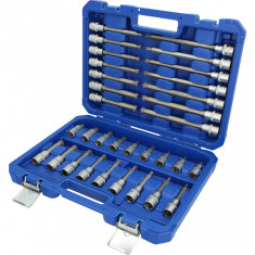 Set Tubulare cu Biti 1/2 Brilliant Tools, M5-M14, 32 buc