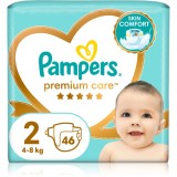 Pampers Premium Care Size 2 scutece de unică folosință 4-8kg 46 buc