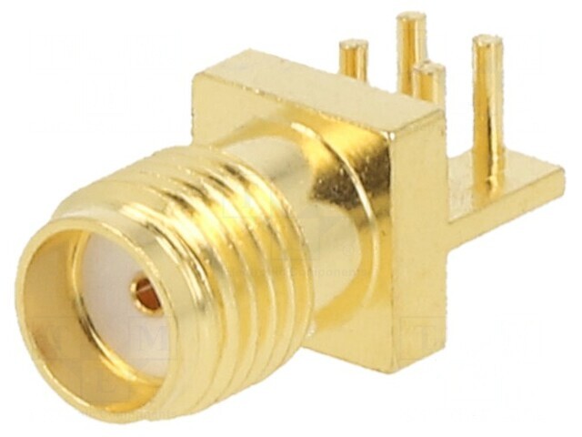 Soclu SMA Mamă Unghi 50&Omega; pentru PCB