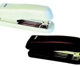 Capsator Birou Milan Negru, Plastic/Metal, 20 Coli, Capse 24/6, 26/6