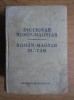 Kelemen Bela - Dictionar roman - maghiar *