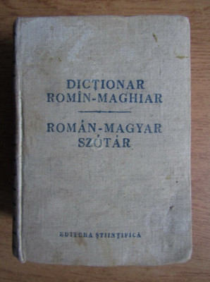 Kelemen Bela - Dictionar roman - maghiar * foto