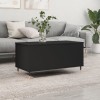 VidaXL Măsuță de cafea, negru, 90x44,5x45 cm, lemn compozit 830965