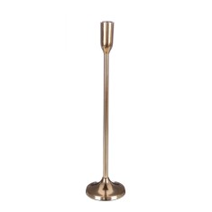 Set 4 sfesnice metal auriu Elegantly 10x44 cm