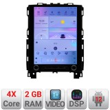 Navigatie Tesla Renault Megane 4 2016-2024 cu CarPlay, Android Auto si 2GB+32GB