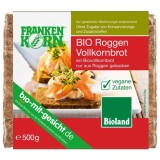 Paine Integrala cu Secara Bio Frankenkorn 500g - Produs Ecologic, Maia Naturala, Bogata in Fibre, Vegana