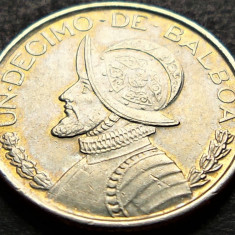 Moneda exotica DECIMO DE BALBOA (10 CENTESIMOS) - PANAMA, anul 2008 *cod 1855 B