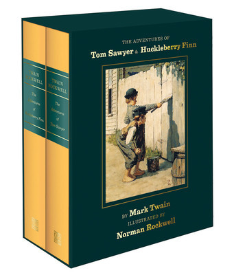 The Adventures of Tom Sawyer and Huckleberry Finn: Norman Rockwell Collector&amp;#039;s Edition foto