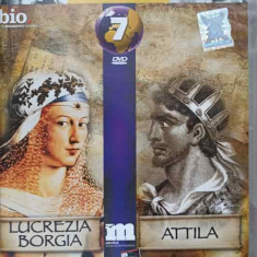 DVD FILM LUCREZIA BORGIA, ATTILA-COLECTIV