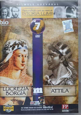 DVD FILM LUCREZIA BORGIA, ATTILA-COLECTIV foto