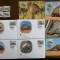 mozambic - pangolin - serie 4 timbre MNH, 4 FDC, 4 maxime, fauna wwf