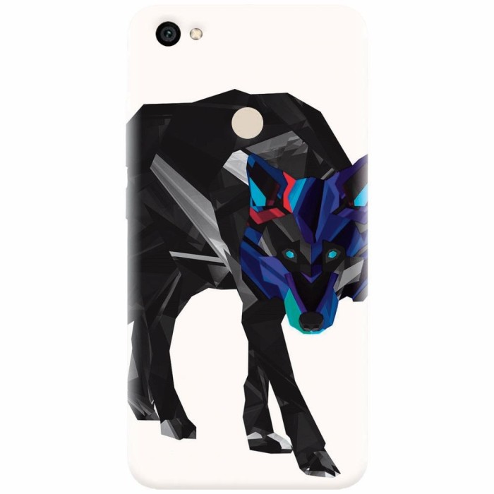 Husa silicon pentru Xiaomi Redmi Note 5A, Abstract Wolf