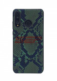 Toc TPU Leather Snake Huawei P40 Lite 5G / nova 7 SE Green