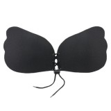 Sutien Push-Up cu snur, cupa B, Negru