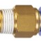 Cupla rapida cu diametru &Oslash;4 si filet exterior 1/8&quot; Push-in ADLER MA0114.90