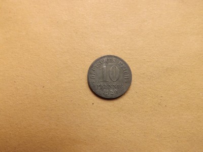 Germania 10 Pfennig 1920 - MG 1 foto