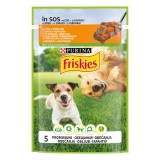 Cumpara ieftin Friskies Adult cu Pui si Morcovi in Sos, 85 g