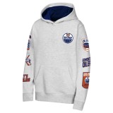 Edmonton Oilers tricou cu măneci lungi pentru copii NHL Defensive Showdown Relaxed Cotton Tee - 170&ndash;176 cm (14&ndash;16 ani)