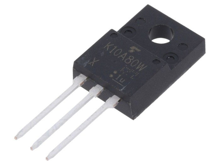 N-MOSFET 800V 9,5A THT