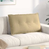 vidaXL Perna pentru spate Gri Verde 80 x 50 cm Țesătură din corduroy 42014740