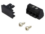 Regletă de Conexiuni PCB Unghi 90&deg; 3,81mm 2 Piste 8A