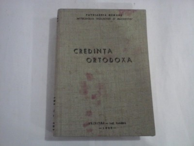 CREDINTA ORTODOXA - 1996 foto