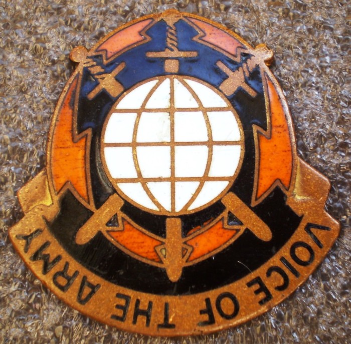 II.106 INSIGNA MILITARA PIN US U.S. Army 9th Army Signal Command