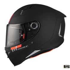 Casca integrala pentru scuter - motocicleta MT Revenge 2 S A1 negru mat &ndash; omologare noua ECE 22.06 &ndash; tip viziera: MT-V-14B M (57/58cm)
