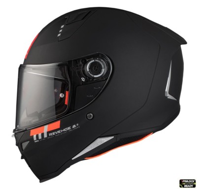 Casca integrala pentru scuter - motocicleta MT Revenge 2 S A1 negru mat &amp;ndash; omologare noua ECE 22.06 &amp;ndash; tip viziera: MT-V-14B M (57/58cm) foto