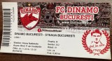 QW29 - Bilet de colectie - sport - fotbal - FC Dinamo Bucuresti - Steaua Bucuresti - 30 noiembrie 2016