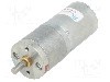 Motor DC, 6V DC, 2.4A, 11rot./min, POLOLU, 499:1 METAL GEARMOTOR 25DX58L MM LP 6V