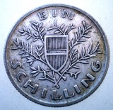 F.463 AUSTRIA 1 SCHILLING 1925 ARGINT