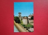CARTE POSTALA - RSR - IASI - BISERICA SI TURNUL GOLIA