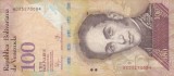 VENEZUELA 100 bolivares 23 iunie 2015 VF!!!