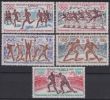 Congo 1971 - Jocurile Olimpice, sport, serie neuzata