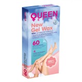 Benzi Epilare, Queen Epile, New Gel Wax, Servetele Ulei Incluse, Set 64 Bucăți