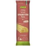 Paste Rapunzel Spaghetti Semola Extra Subțiri Nr.3 Bio din Gr&acirc;u Dur Ecologic, Uscare Lentă